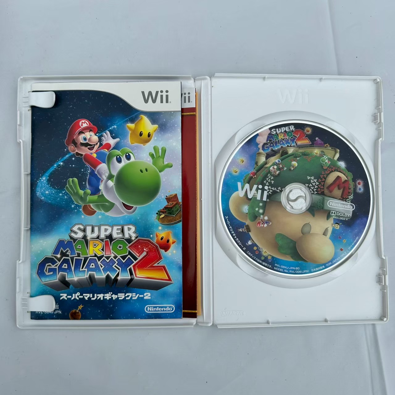 ゲーム機  ゲームカセット 買取 任天堂 Nintendo Wii スーパーマリオギャラクシー2 カセット